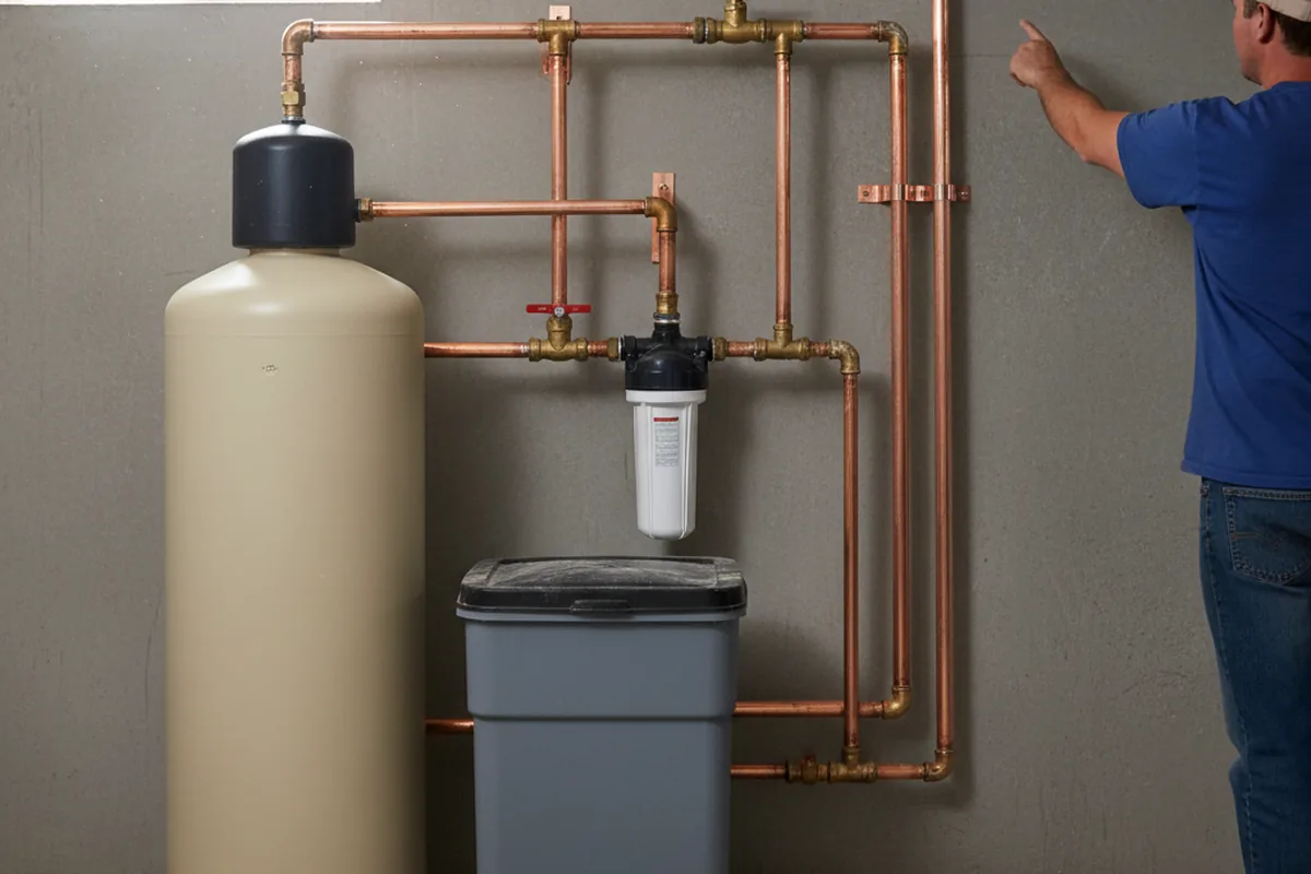 Whole-house water treatment system installed in Leander